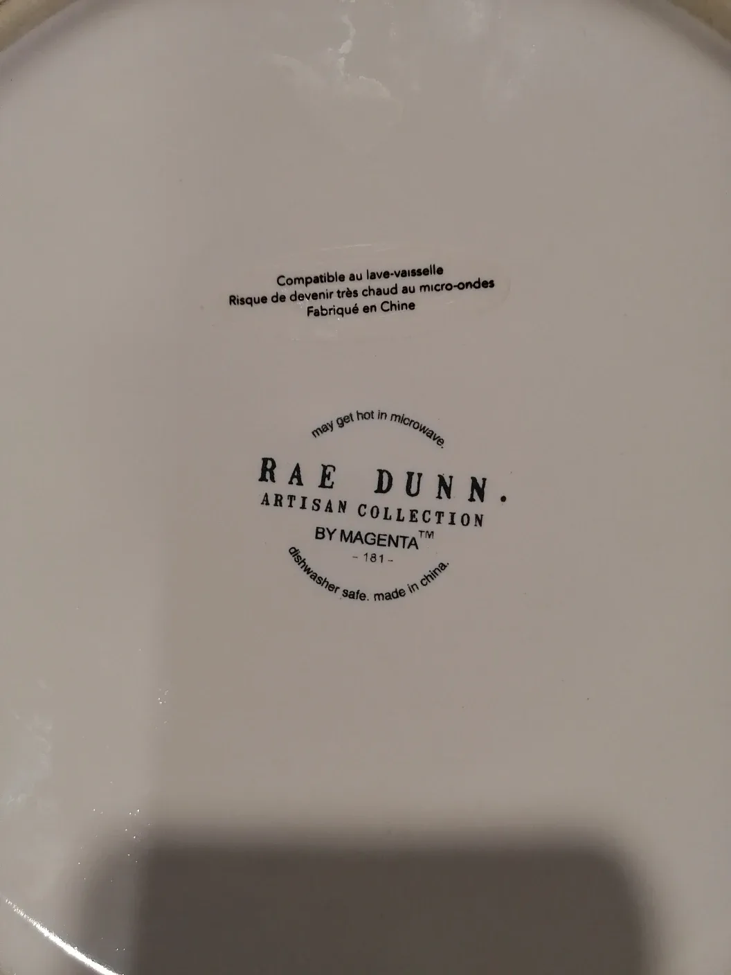 Rae Dunn Large Ceramic Pet Bowl image indicator(3)