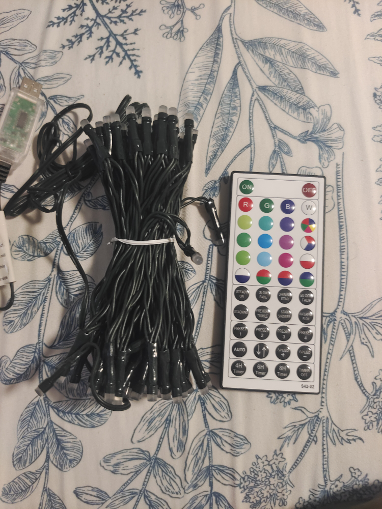 LED String Lights with Remote Control  #ThriftyPicks
