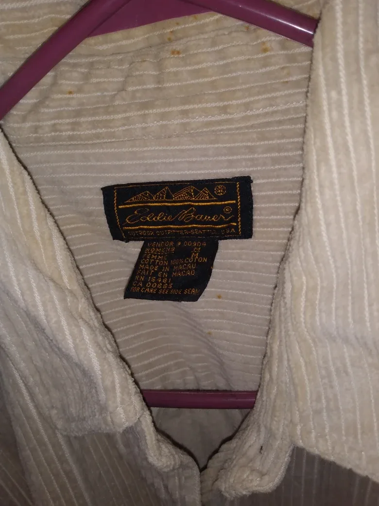 mens kodiak flannel work jacket eddie bauer cord shirt image indicator(4)