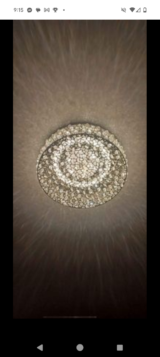 Ceiling crystal lamp - photo 3
