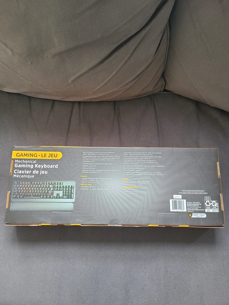 blackweb Wired Mechanical Gaming Keyboard image indicator(3)