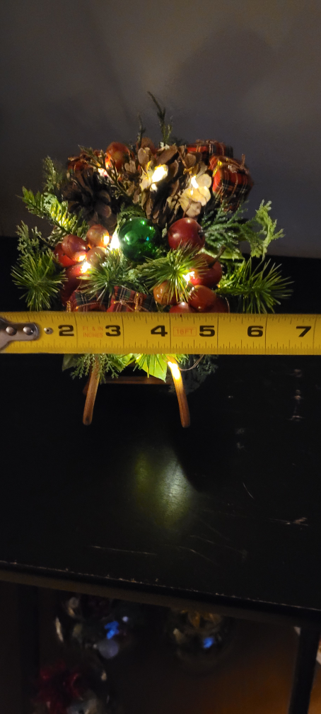Christmas Sleigh Centerpiece with Lights - photo 2