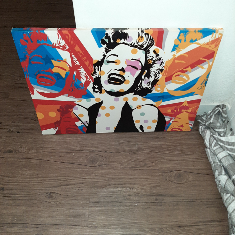 Marilyn Monroe Pop Art Canvas Print