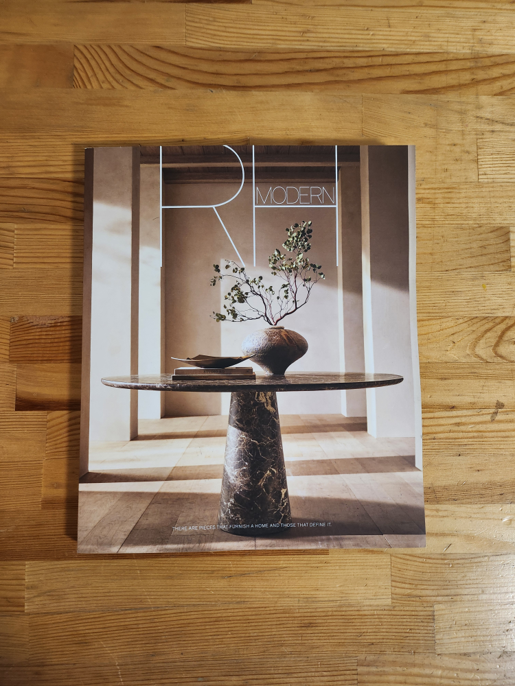 #freecycle RH Modern Fall 2024 Catalogue