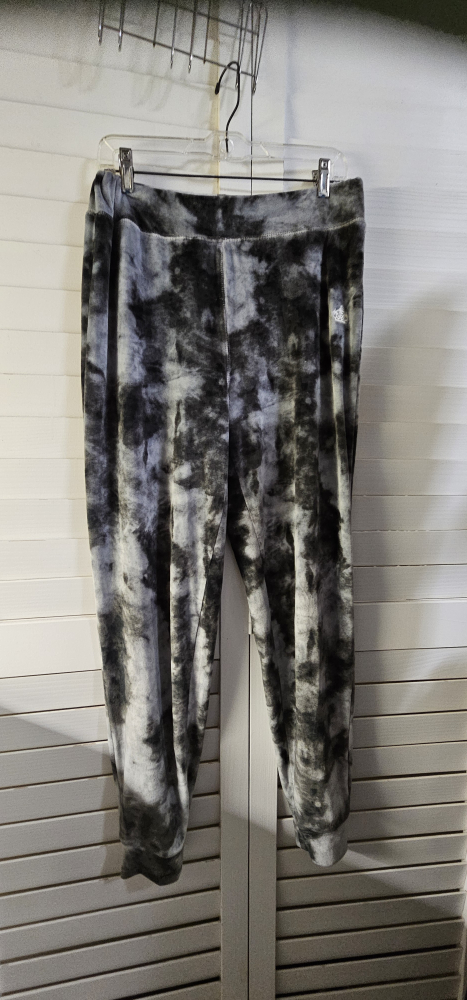 Rose + Vine Tie Dye Velvet Jogger Pants