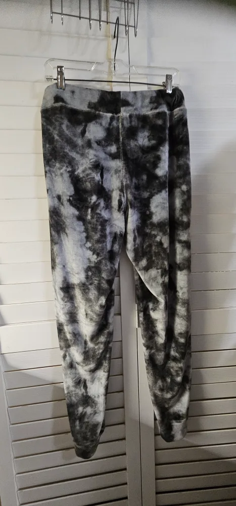 Rose + Vine Tie Dye Velvet Jogger Pants image indicator(4)