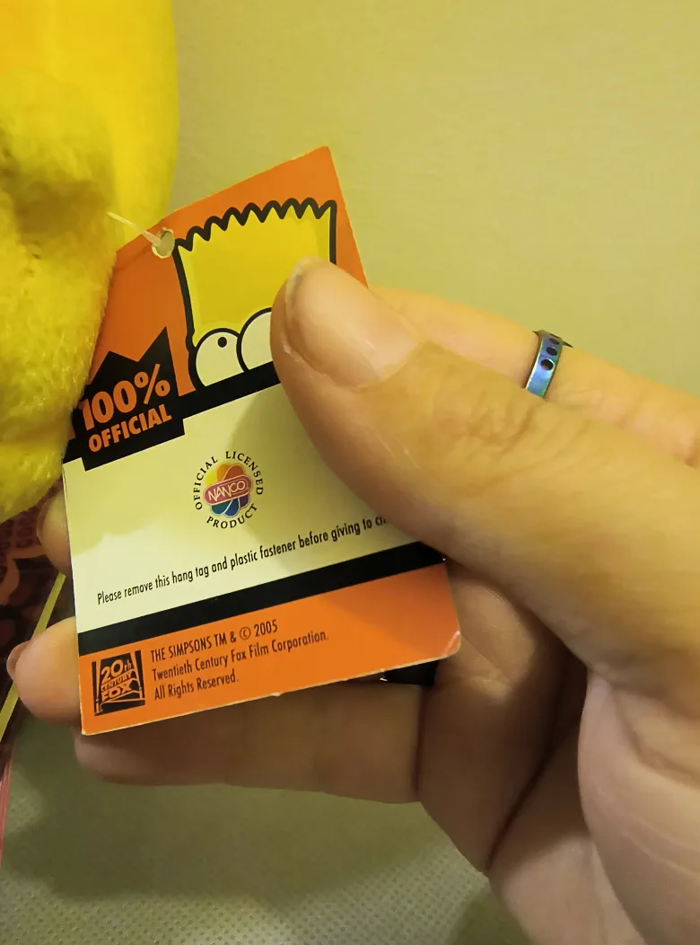 The Simpsons Bart Plush Toy image indicator(2)