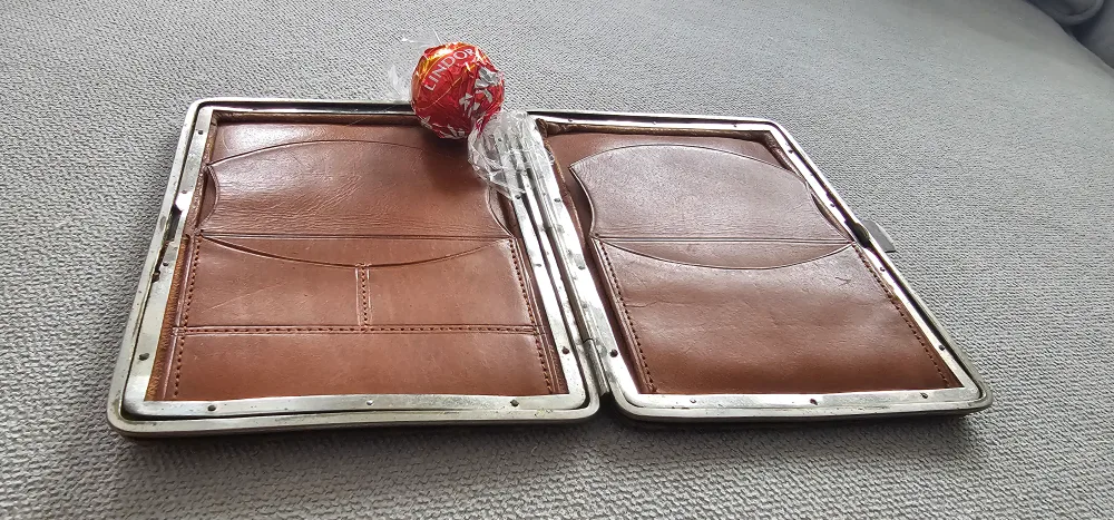 Vintage Crocodile Leather Card/ Cigarette Case image indicator(3)