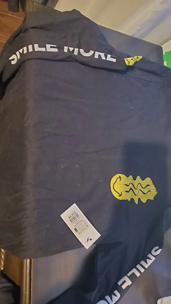 NEW!! West 49 - 🙃smile more - youth xl Long Sleeve T-shirt image indicator(4)