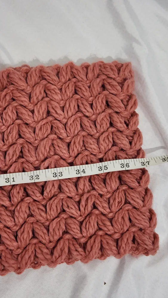 Lane Bryant Pink Chunky Knit Infinity Scarf image indicator(4)