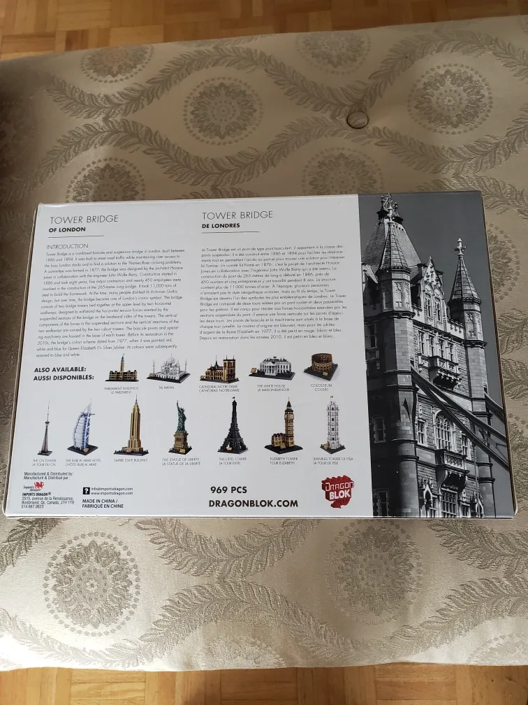 Dragon Blok Tower Bridge Building Set image indicator(2)