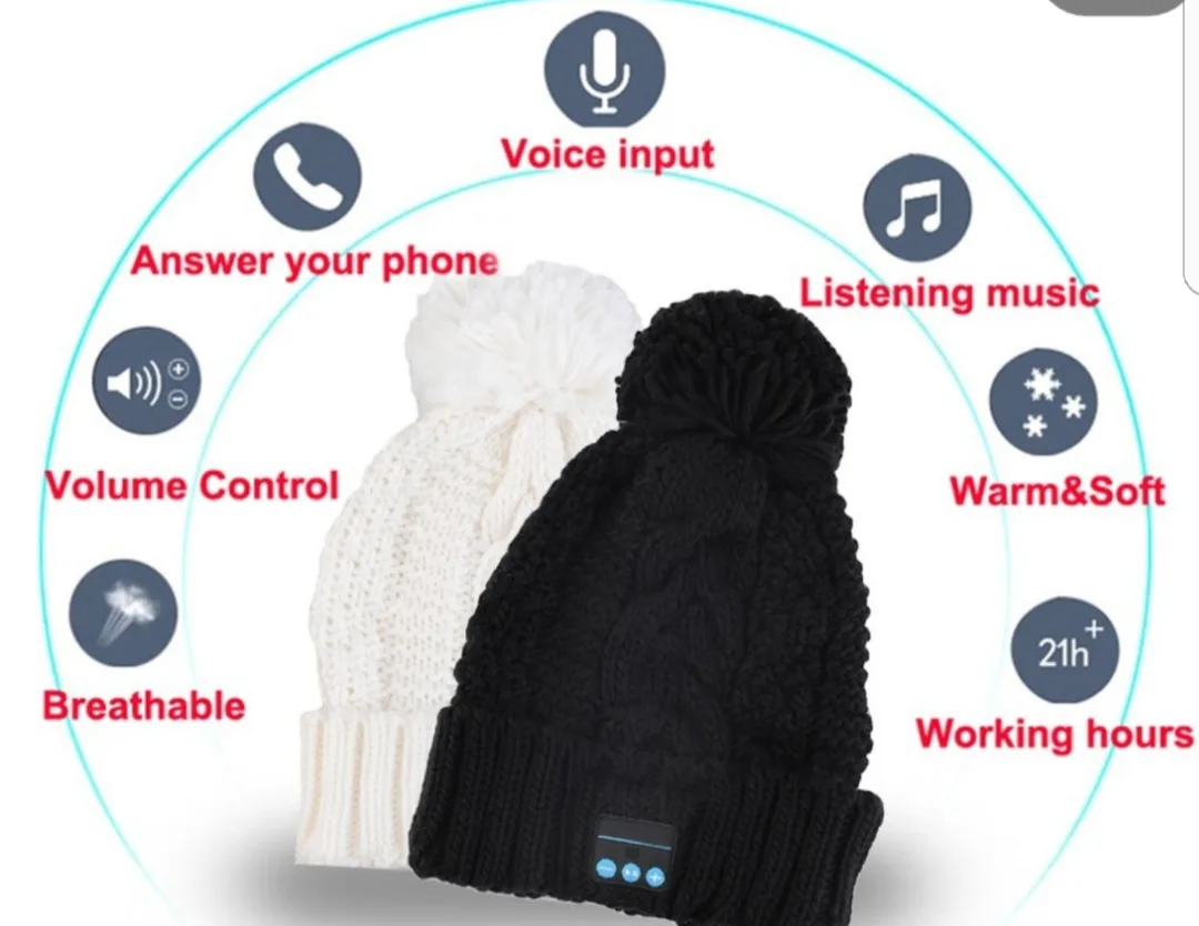 BRAND NEW 2024 HIGH QUALITY UNIVERSAL BLUETOOTH HAT image indicator(7)