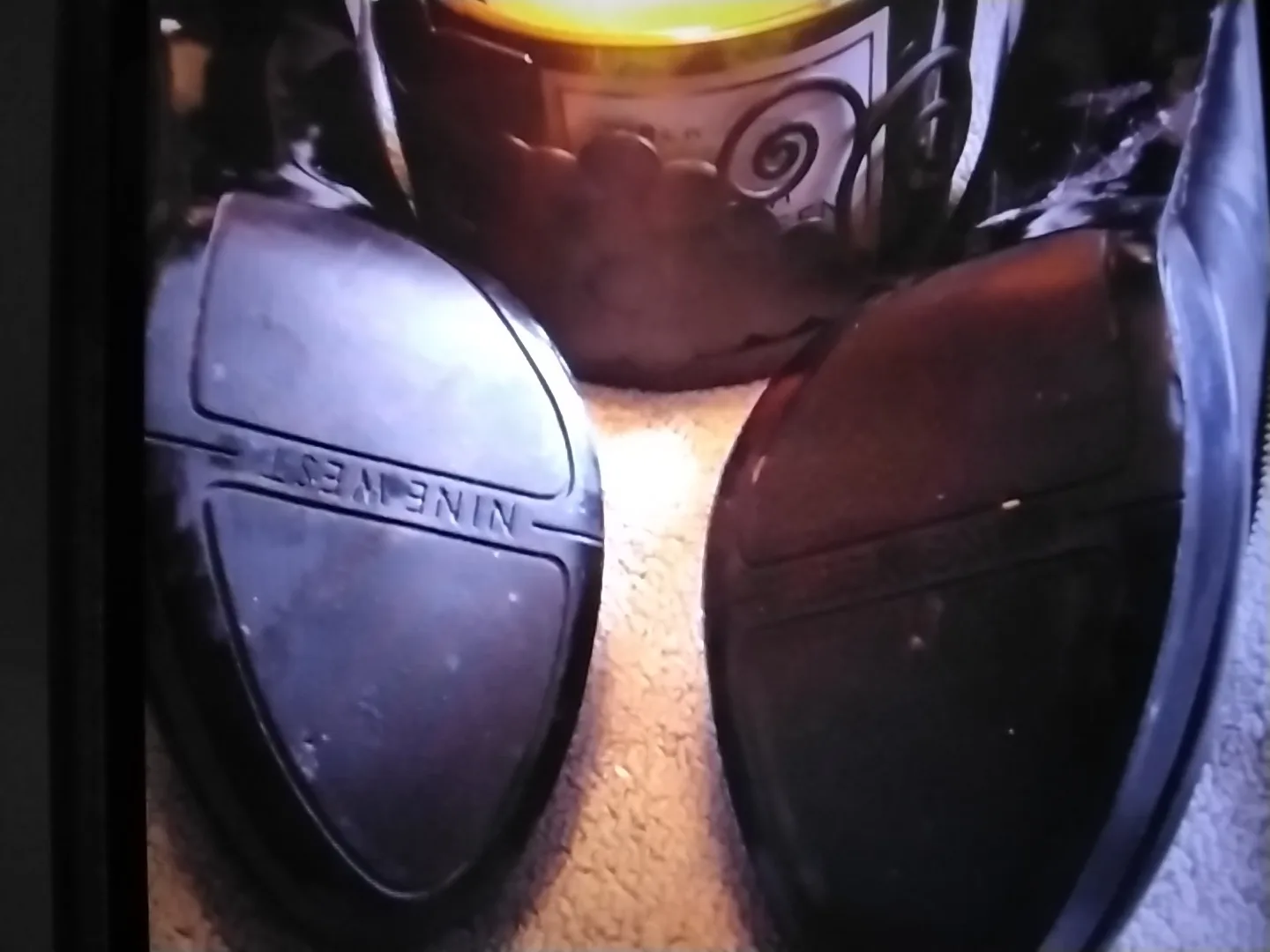 Nine West Black Heels -size 6 Like New image indicator(4)