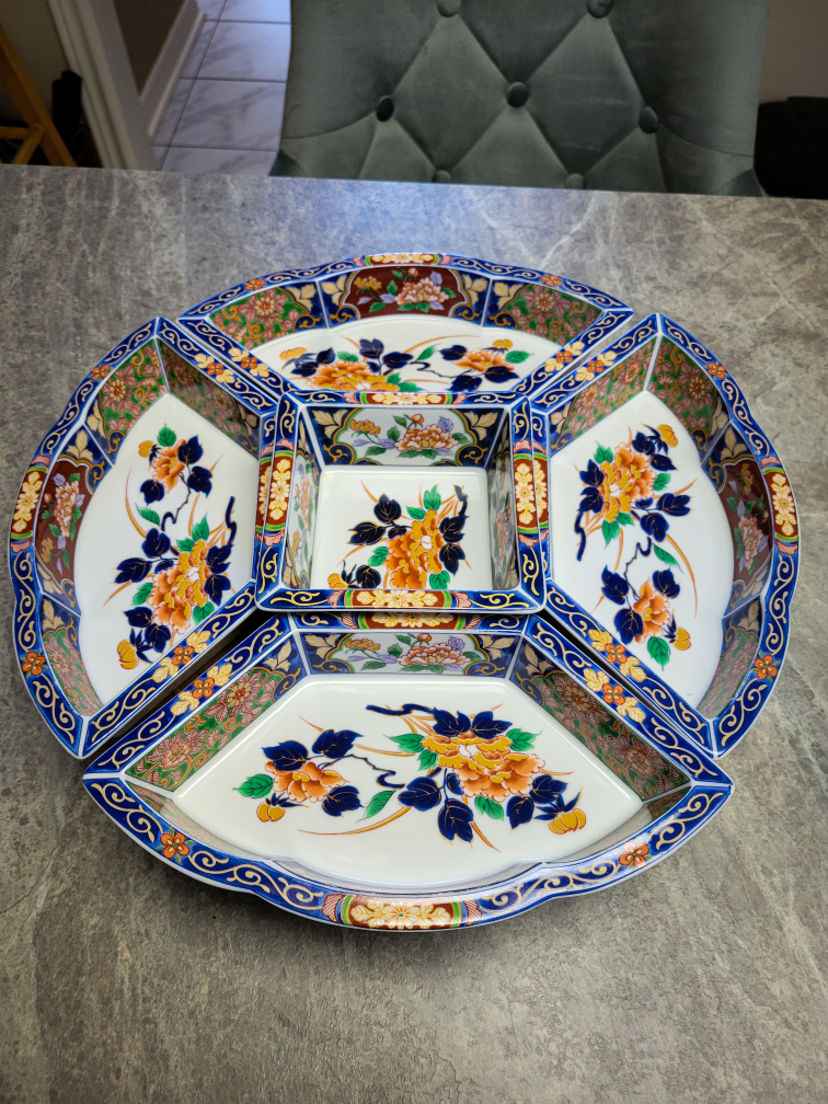 Vintage Imari Lazy Susan