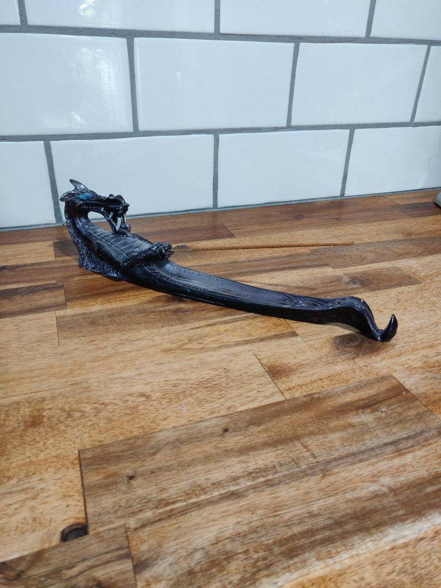 Vintage Dragon Incense Stick Holder - photo 2