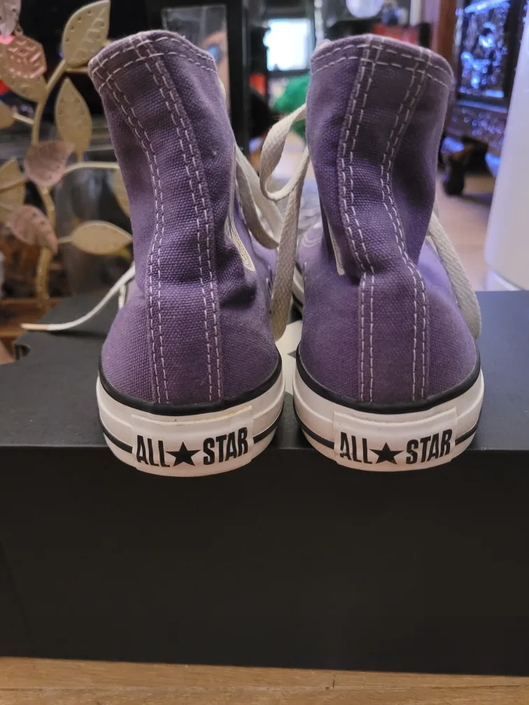 Purple Converse High Tops image indicator(2)