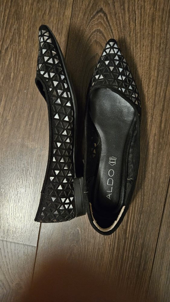 ALDO Black Pointed Toe Flats - photo 2