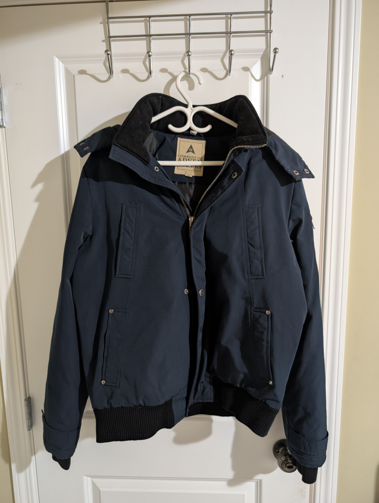Winter Parka Jacket with Fur Hood