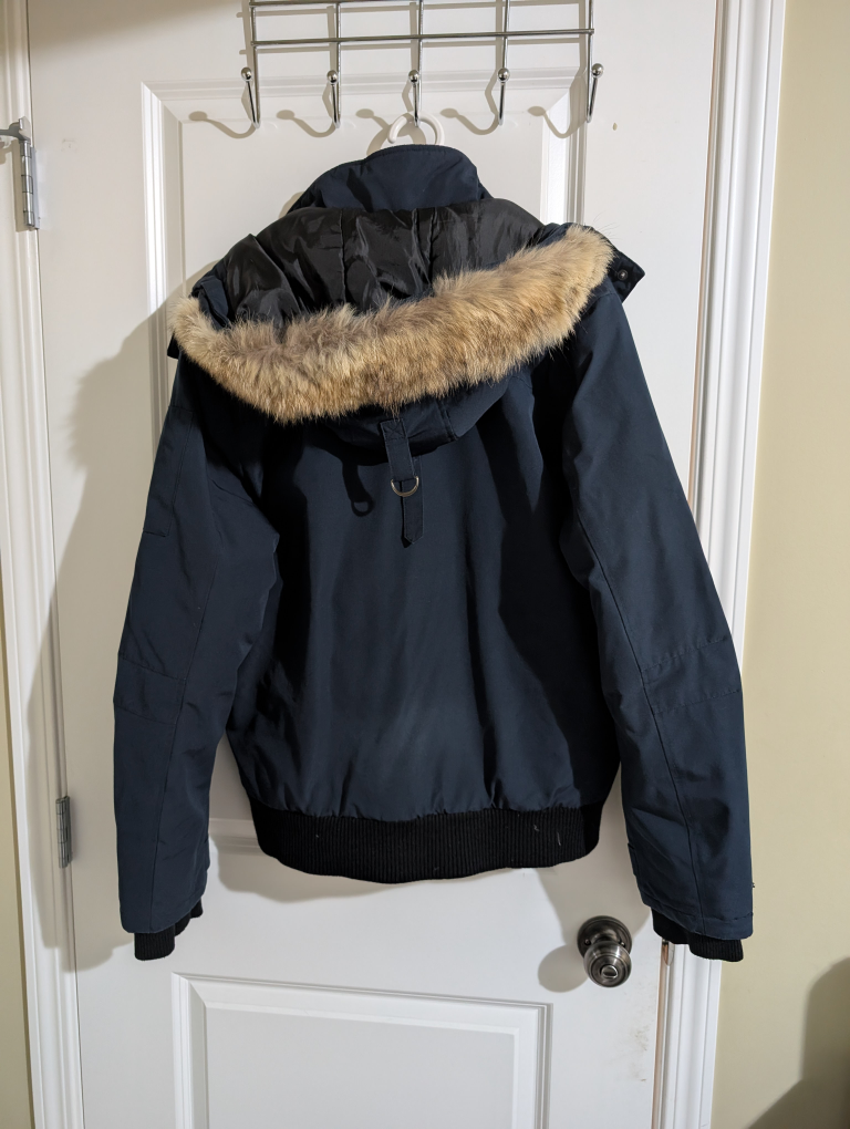 Winter Parka Jacket with Fur Hood - photo 2