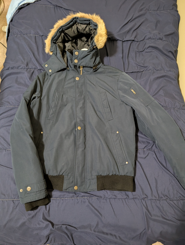 Winter Parka Jacket with Fur Hood - photo 3