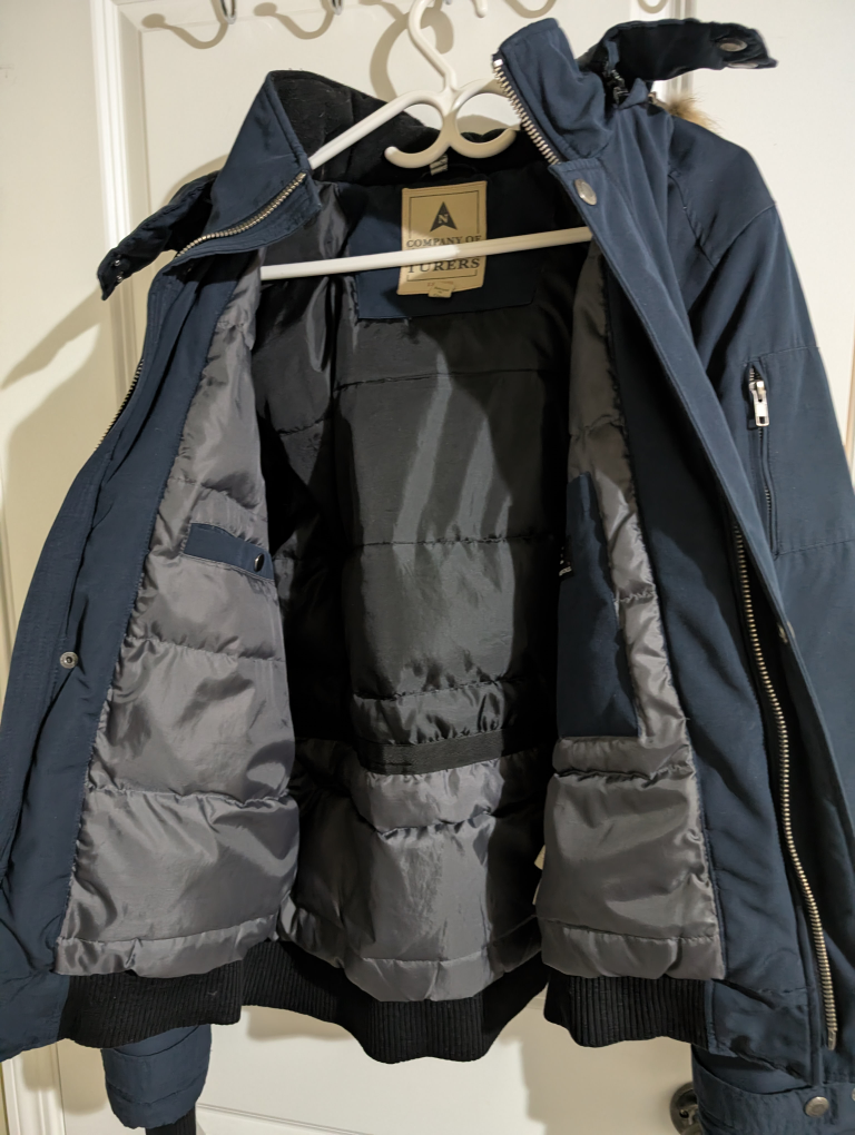 Winter Parka Jacket with Fur Hood - photo 4
