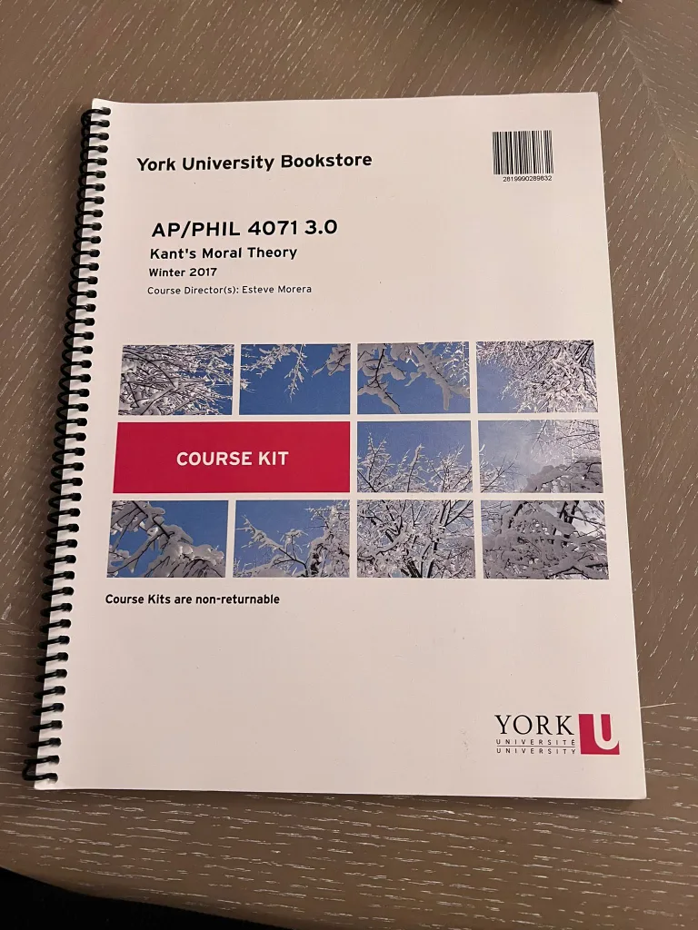 4 Philosophy Course Kits York University image indicator(3)