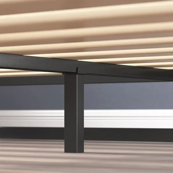 Zinus Joseph 6 Inch Black Metal Platform TWIN Single Bed Frame image indicator(3)