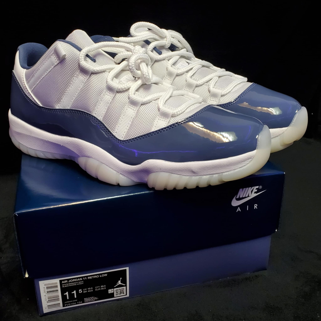 Jordan 11 Low Diffused Blue - photo 2