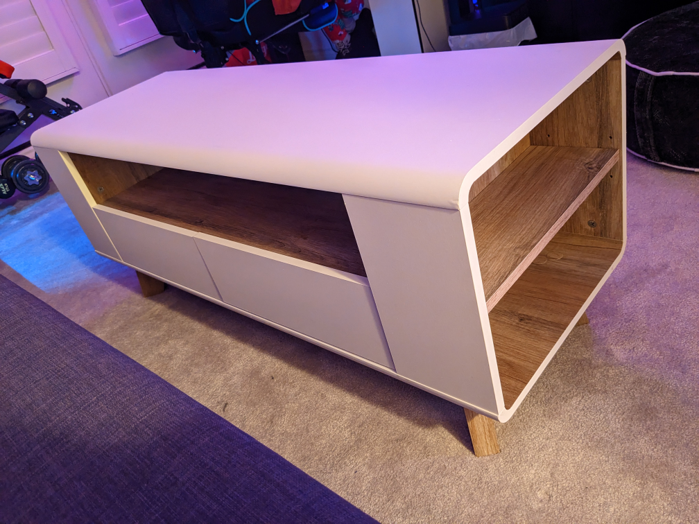 2 ITEMS -  TV Stand & End Table – Perfect Condition - photo 2