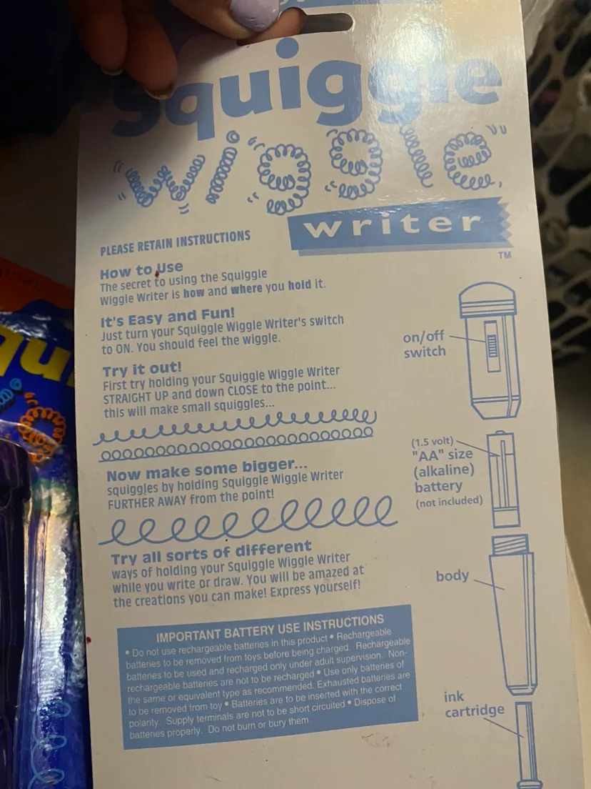 3x Squiggle Writer Pens image indicator(5)
