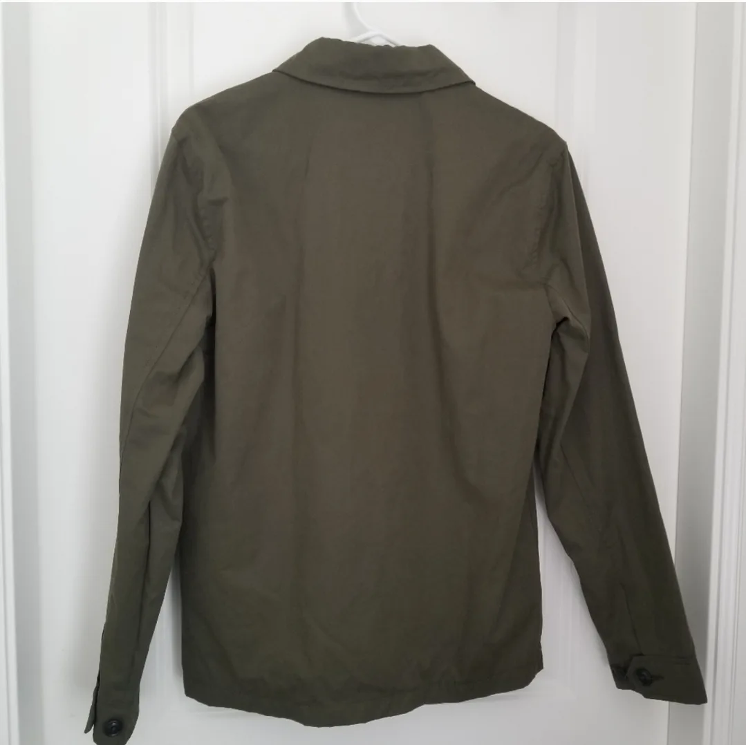 Abercrombie and Fitch Military Green Collar Jacket image indicator(2)