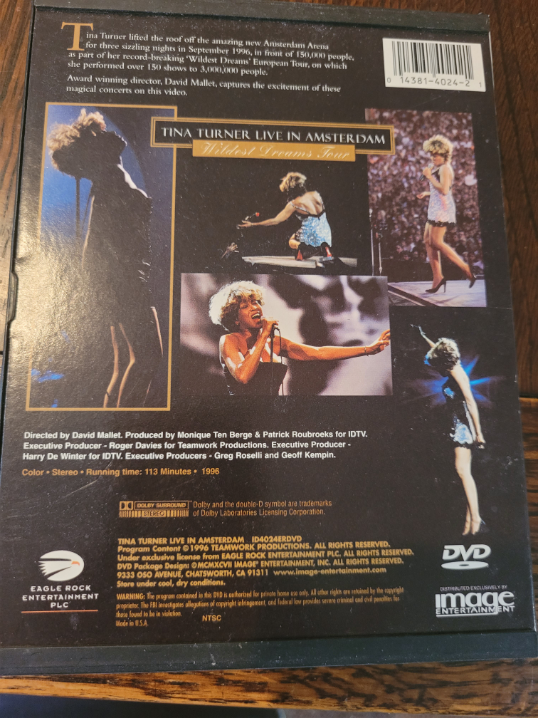 Tina Turner Live in Amsterdam - #thriftypicks - photo 2
