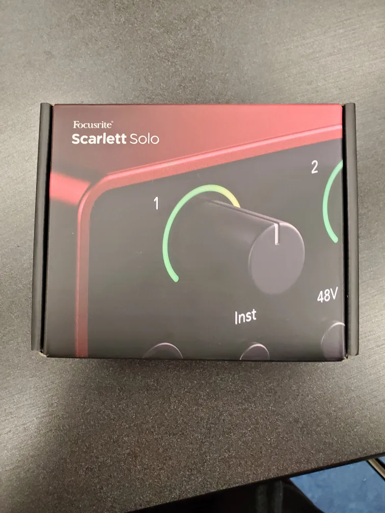 Focusrite Scarlett Solo Audio Interface thumbnail