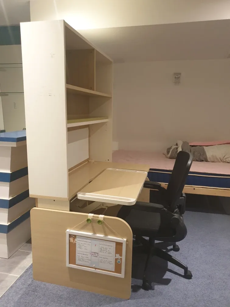 Adjustable Height Desk with Hutch image indicator(8)