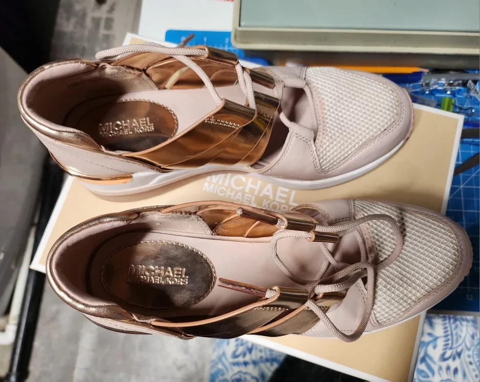 Michael Kors Metalic Sneaker image indicator(2)