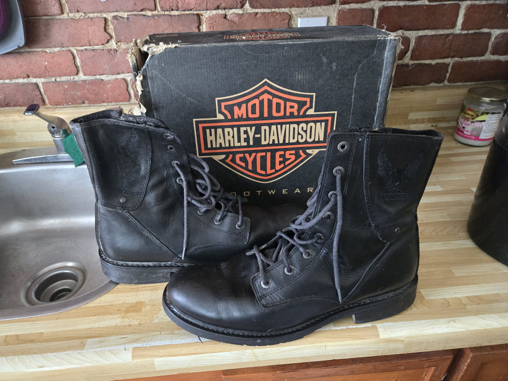 mens harley boots