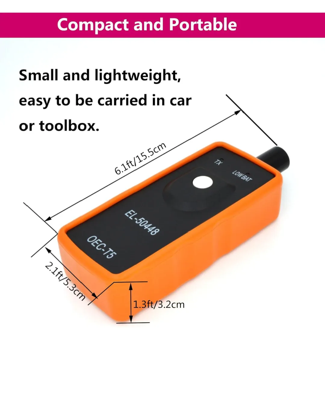 TPMS Tire Pressure Sensor Activation Tool image indicator(6)