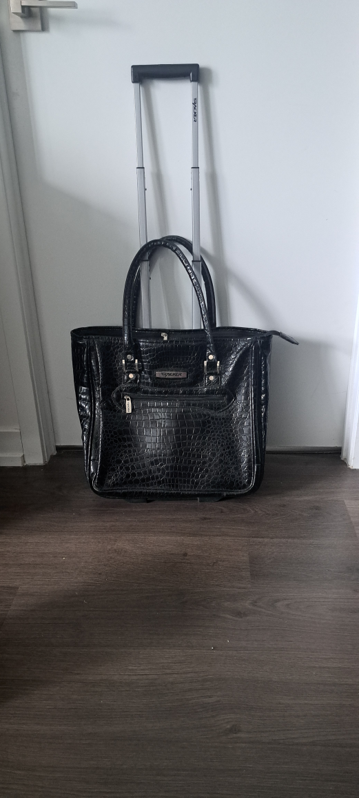 Rolling Travel Tote Bag