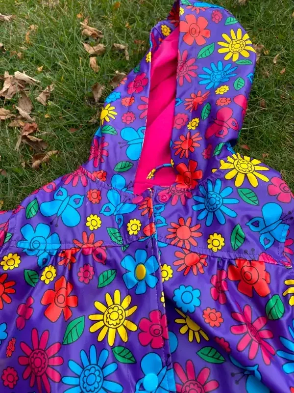 Girls Rain Coat 4T image indicator(2)