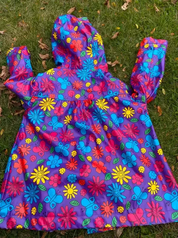 Girls Rain Coat 4T image indicator(3)