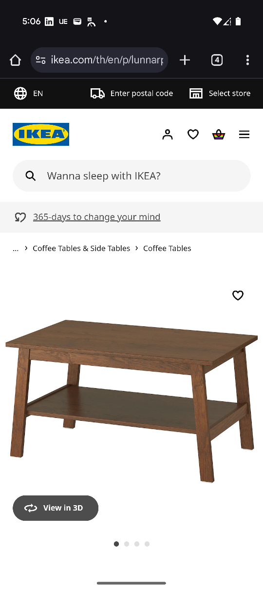 IKEA Lunnarp Coffee Table | Karrot