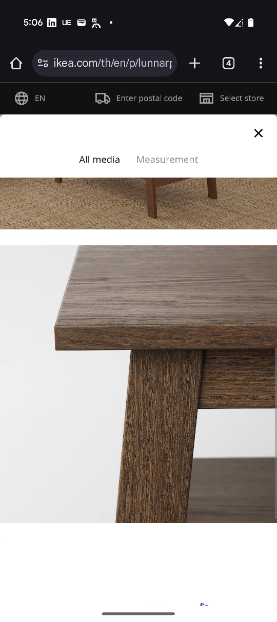 IKEA Lunnarp Coffee Table | Karrot