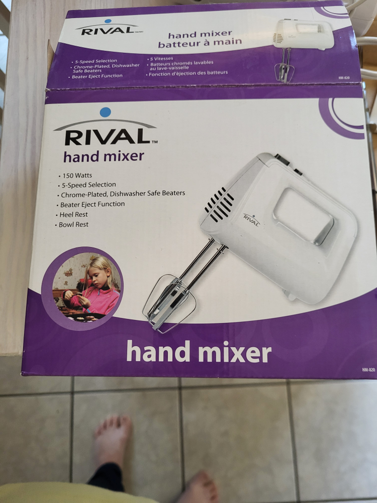 Rival 5-Speed Hand Mixer - photo 3