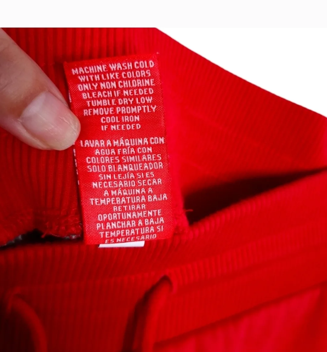 Red and Green Striped Santa Elf Joggers men's large image indicator(7)