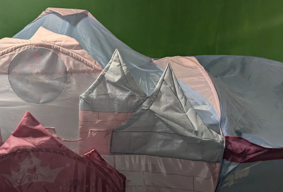 GIANT Cinderella Playhut Deluxe Tent Special Ed w/ Furniture OBO image indicator(3)