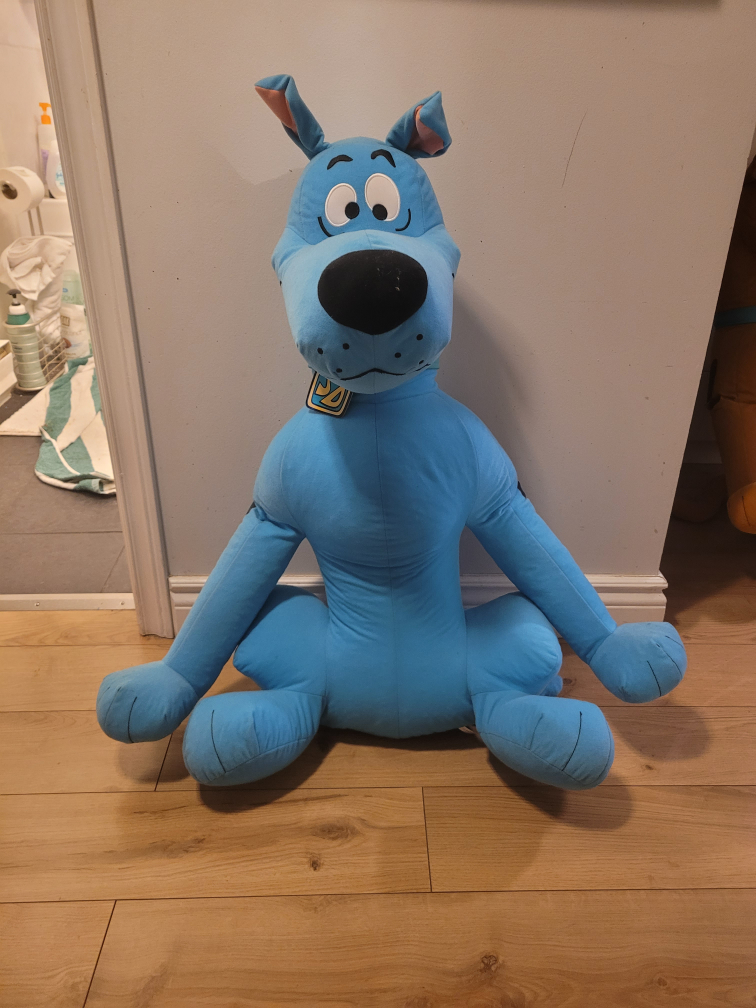 Large scooby doo plush animal #freecycle