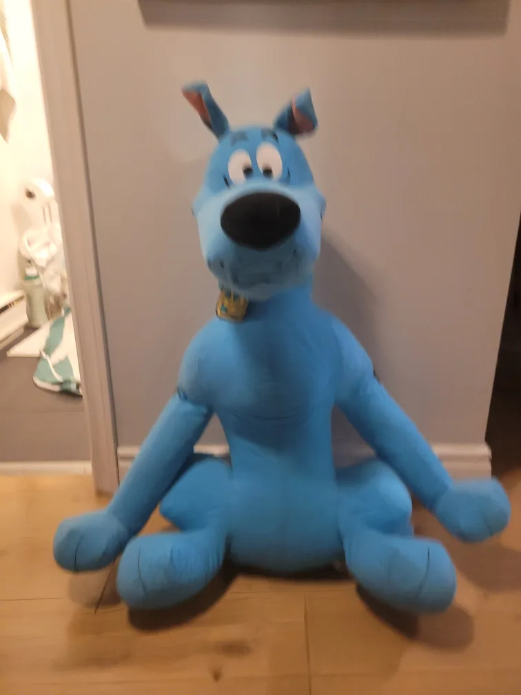 Large scooby doo plush animal #freecycle image indicator(2)