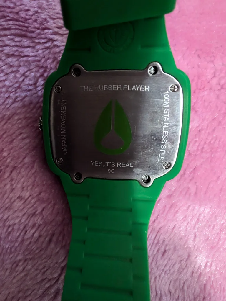 Nixon The Rubber Player Green Watch image indicator(4)