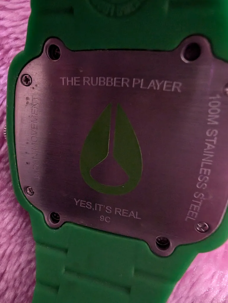 Nixon The Rubber Player Green Watch image indicator(5)