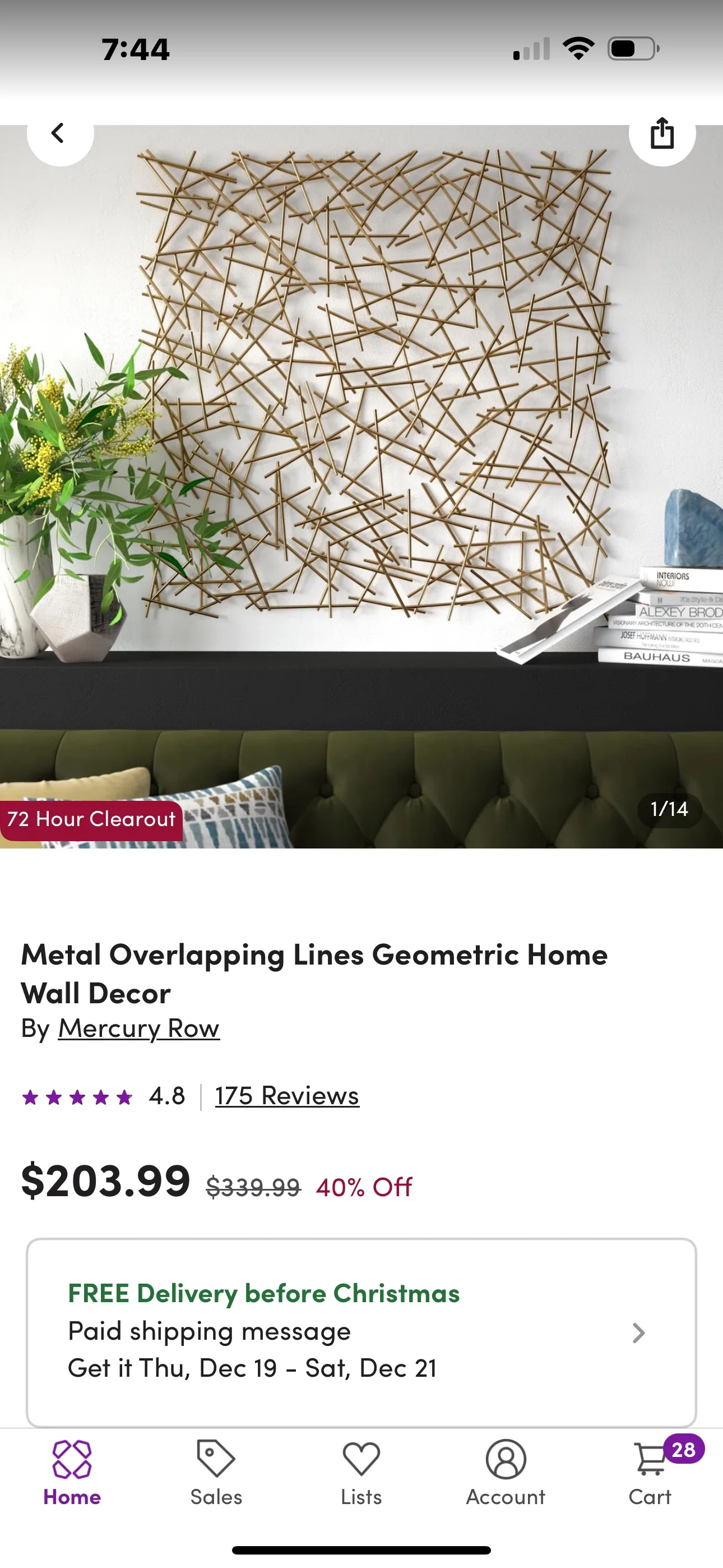 Metal overlapping geometric image indicator(2)